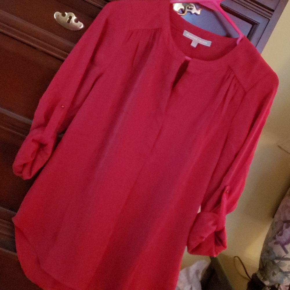 Daniel rainn Red Blouse